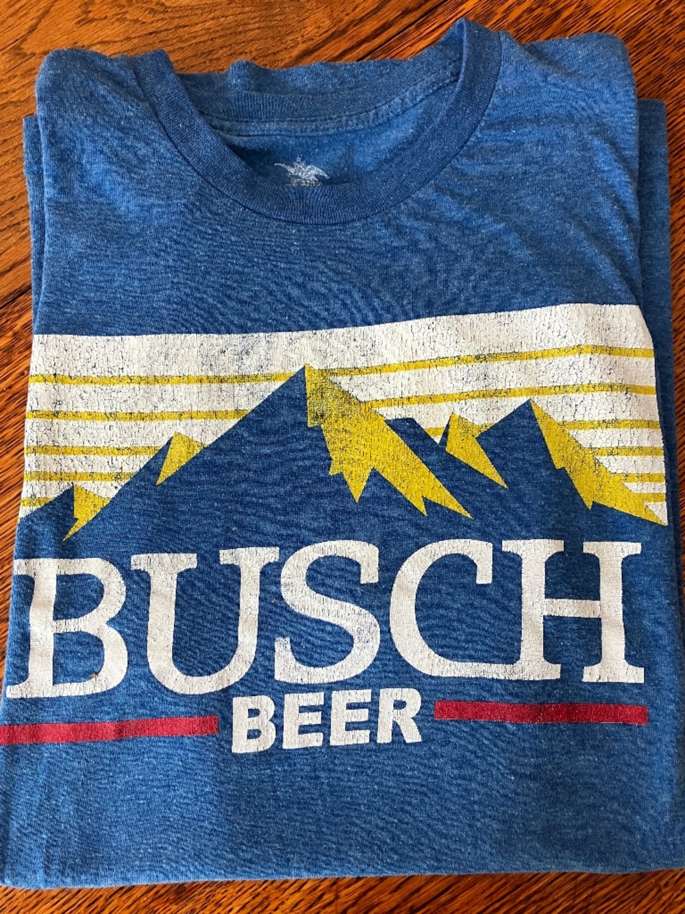 Anheuser Busch Beer Blue T-Shirt - Size Medium